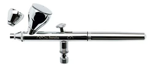 Iwata NEO CN Dual Action Airbrush Kit with 0.24 oz & 0.10 oz Cups | Fine Atomization for Arts & Crafts thumbnail 1