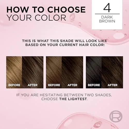 L'Oreal Paris Excellence Crème Permanent Hair Dye Dark Brown 1 Kit | Triple Care Color with Hyaluronic Acid for 100% Gray Coverage thumbnail 6