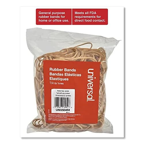 Universal Rubber Bands Beige 1 oz (0.11 kg) | General Purpose Office & Home Use thumbnail 3