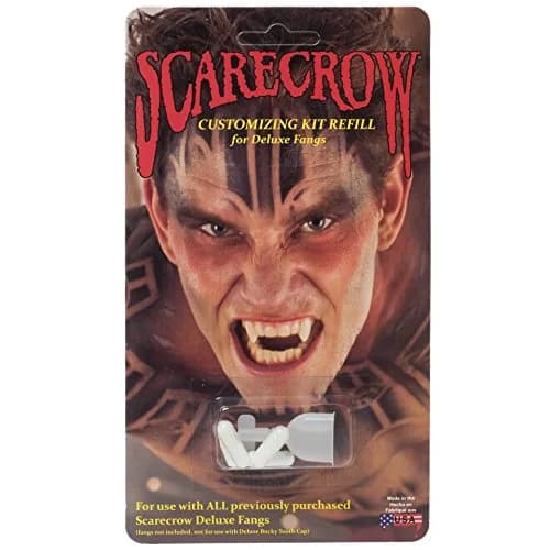 Scarecrow Vampire Fangs Refill Kit | Custom Fit, Reusable, Thermoplastic, Halloween Accessory thumbnail 2