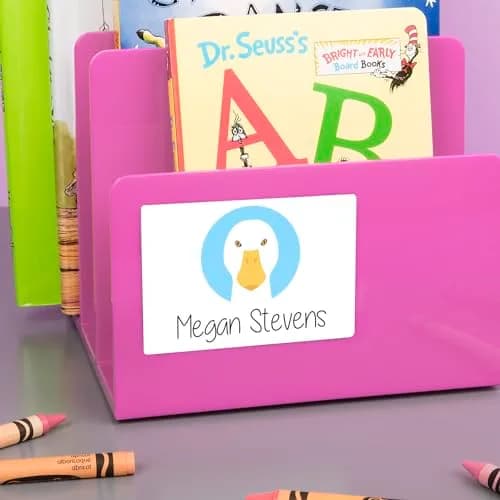 Avery Flexible Printable Name Tag Stickers 2-1/3" x 3-3/8" Matte White 80 Labels | Removable Adhesive for Events & Organization thumbnail 7