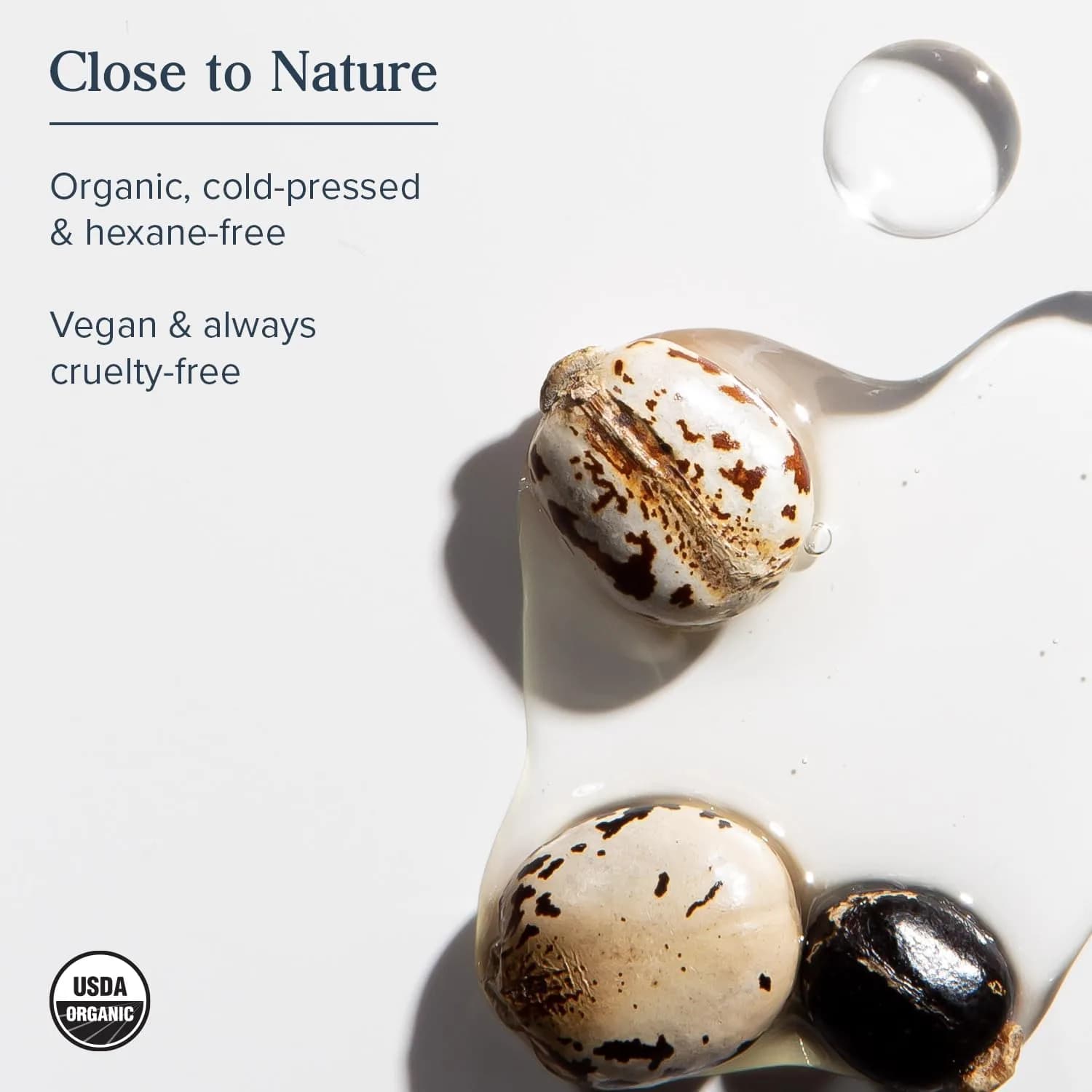 HERITAGE STORE USDA Organic Castor Oil, Cold Pressed, 32 fl oz thumbnail 3