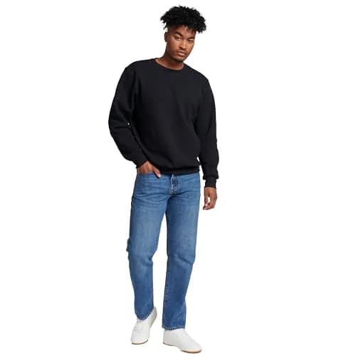 Russell Athletic Dri Power Crewneck Sweatshirt XX-Large | Moisture-Wicking, Warm, Classic Fit thumbnail 2