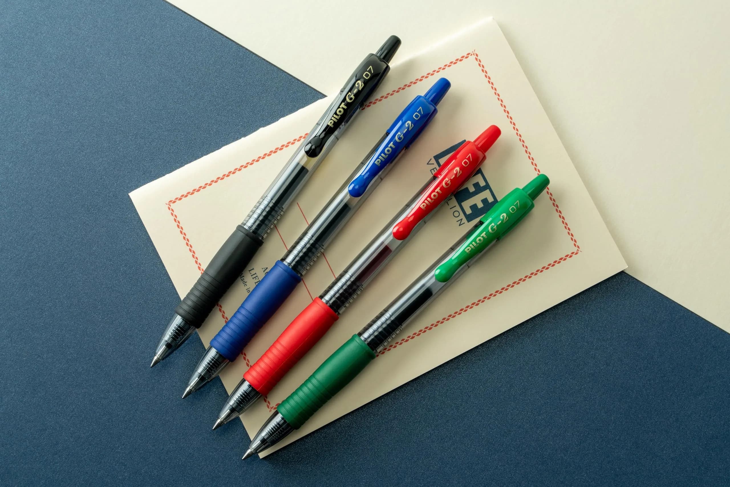 Pilot G2 Premium Gel Ink Rollerball Pens Fine Point 0.7mm Assorted Colors 5-Pack | Smooth Writing for Students & Office - view 6