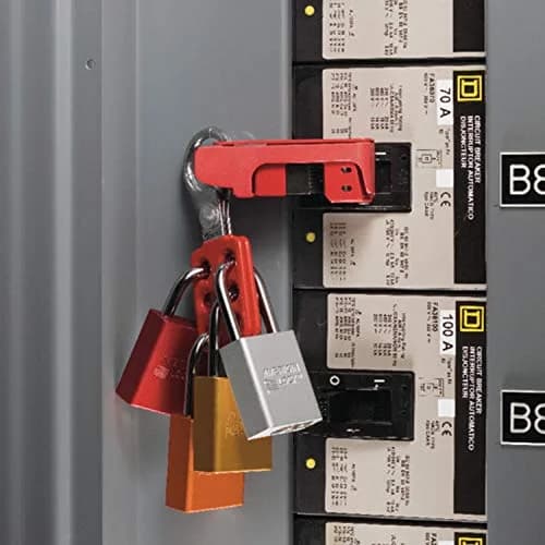 Master Lock 491B Lockout Tagout Circuit Breaker Tall & Wide Toggles | OSHA Compliant Lockout Device thumbnail 2