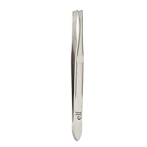 e.l.f. Slant Tweezer Stainless Steel | Precise Hair Removal & Shaping (70-120c) thumbnail 1