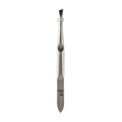 e.l.f. Slant Tweezer Stainless Steel | Precise Hair Removal & Shaping (70-120c) thumbnail 3