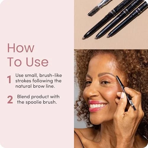 billion dollar brows Universal Eyebrow Pencil 1 Count | Smudge-Proof, All-Day Wear, Vegan & Cruelty-Free thumbnail 7