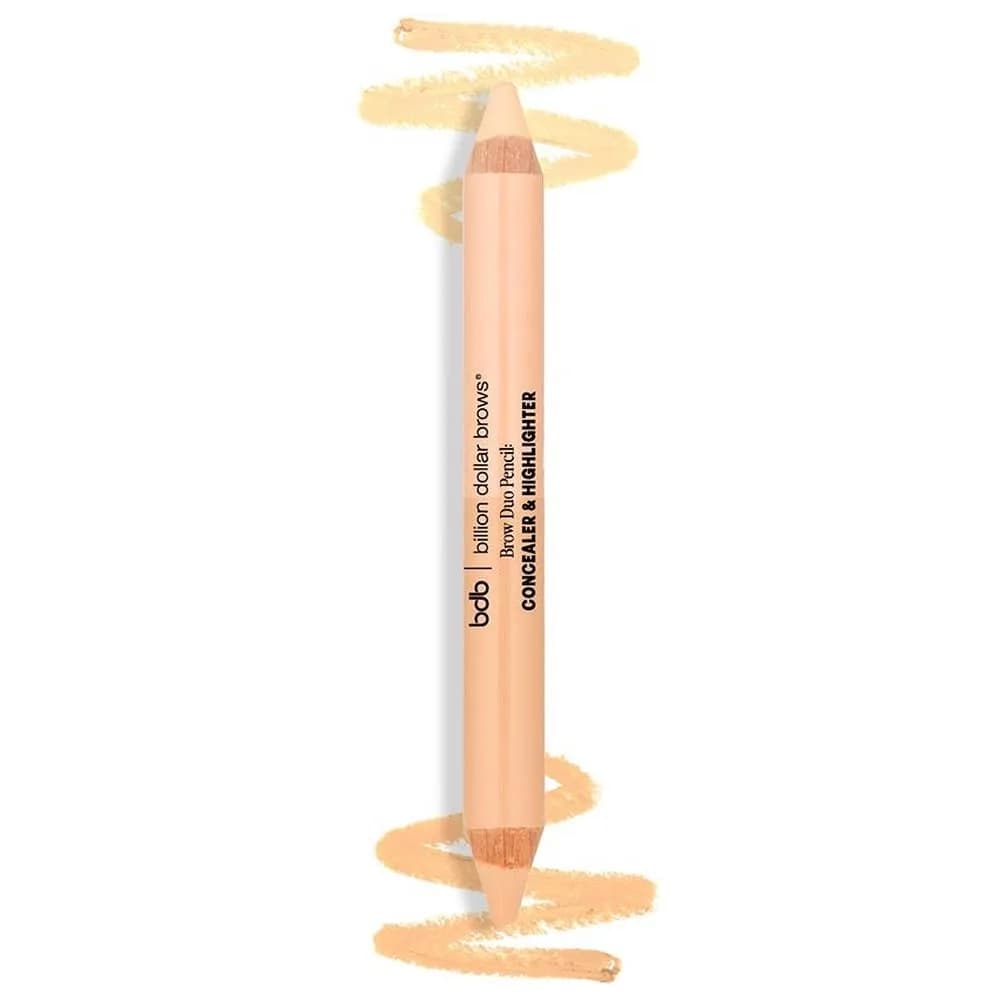 billion dollar brows Duo Brow Highlighter & Concealer Pencil Universal Wand | Instant Lift & Flawless Definition