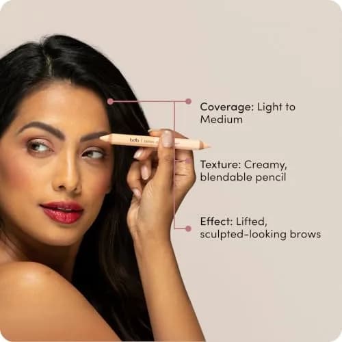 billion dollar brows Duo Brow Highlighter & Concealer Pencil Universal Wand | Instant Lift & Flawless Definition thumbnail 6