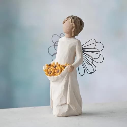 Willow Tree Sunshine Angel Figure 14cm (5.5") | Hand-Painted Resin Collectible thumbnail 5