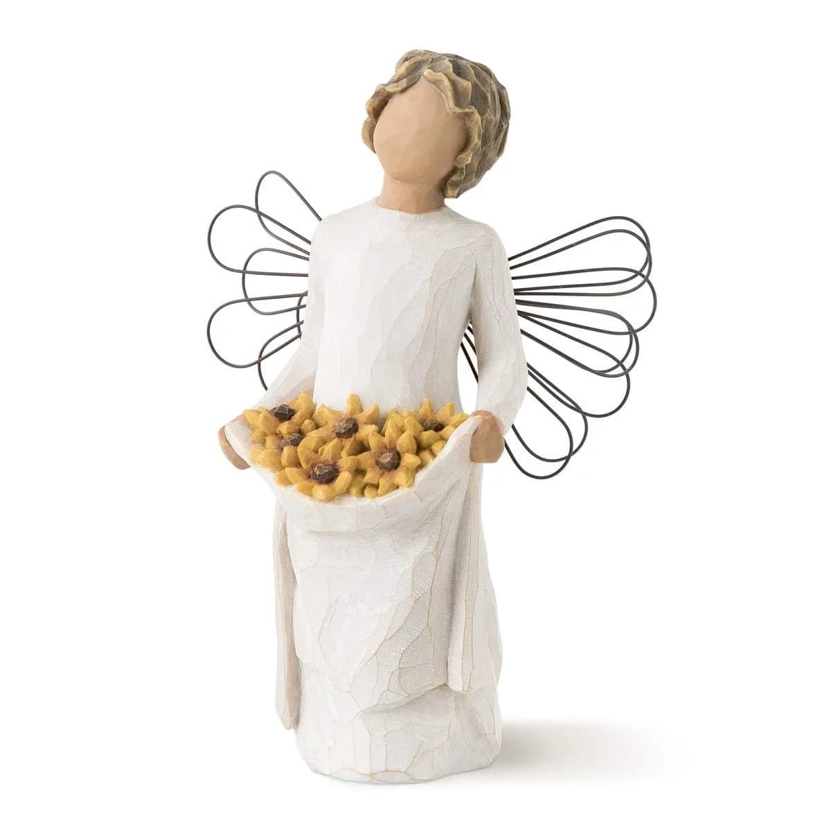 Willow Tree Sunshine Angel Figure 14cm (5.5") | Hand-Painted Resin Collectible — Natural