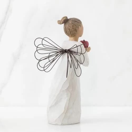 Willow Tree You're The Best! Angel Figurine 5.4 x 4.1 inches | Hand-Painted Resin thumbnail 4