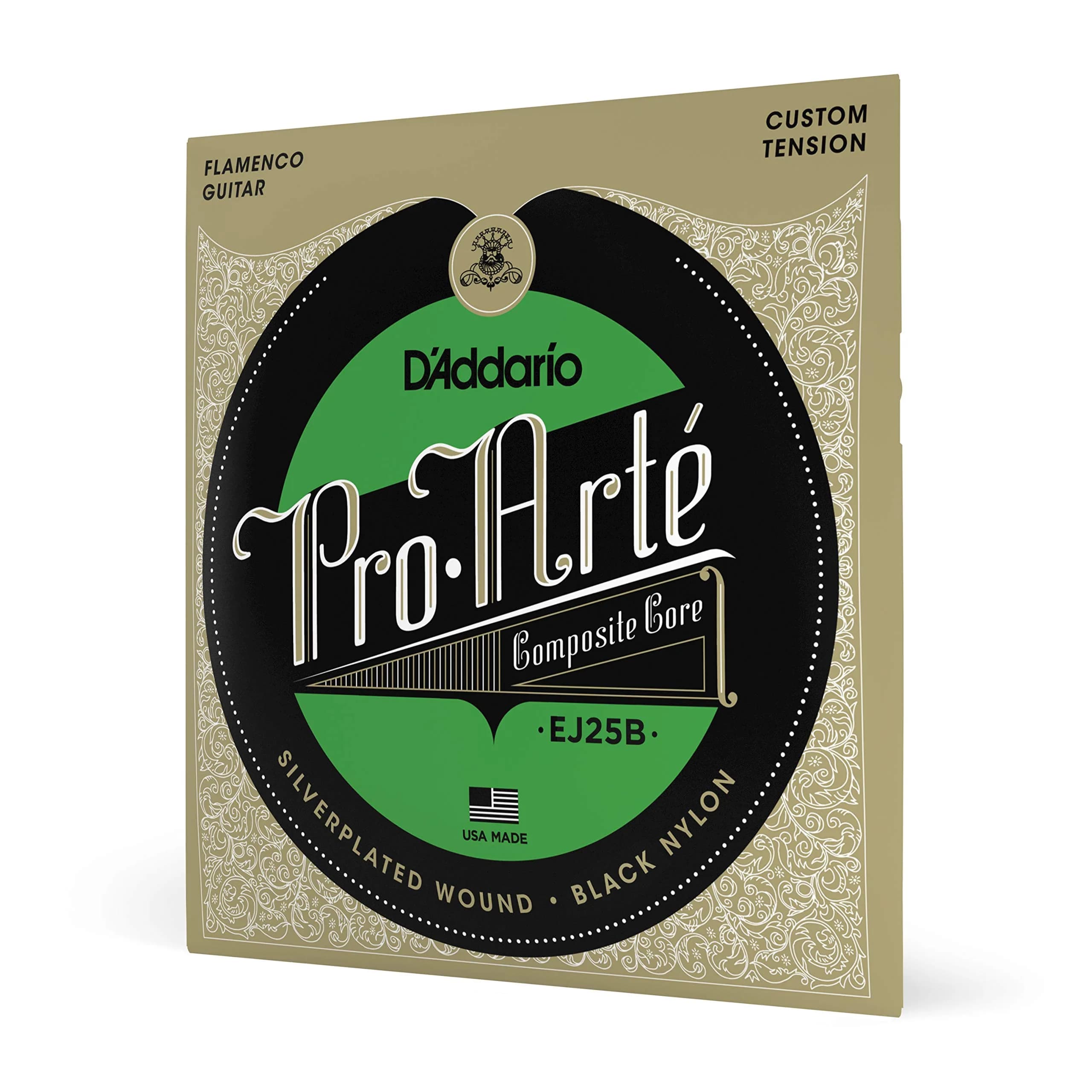 D'Addario Pro-Arte Composite Flamenco Black Nylon Strings Set | 0.72mm (0.0285") - main product image