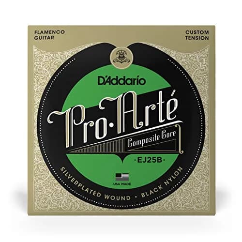 D'Addario Pro-Arte Composite Flamenco Black Nylon Strings Set | 0.72mm (0.0285") thumbnail 2