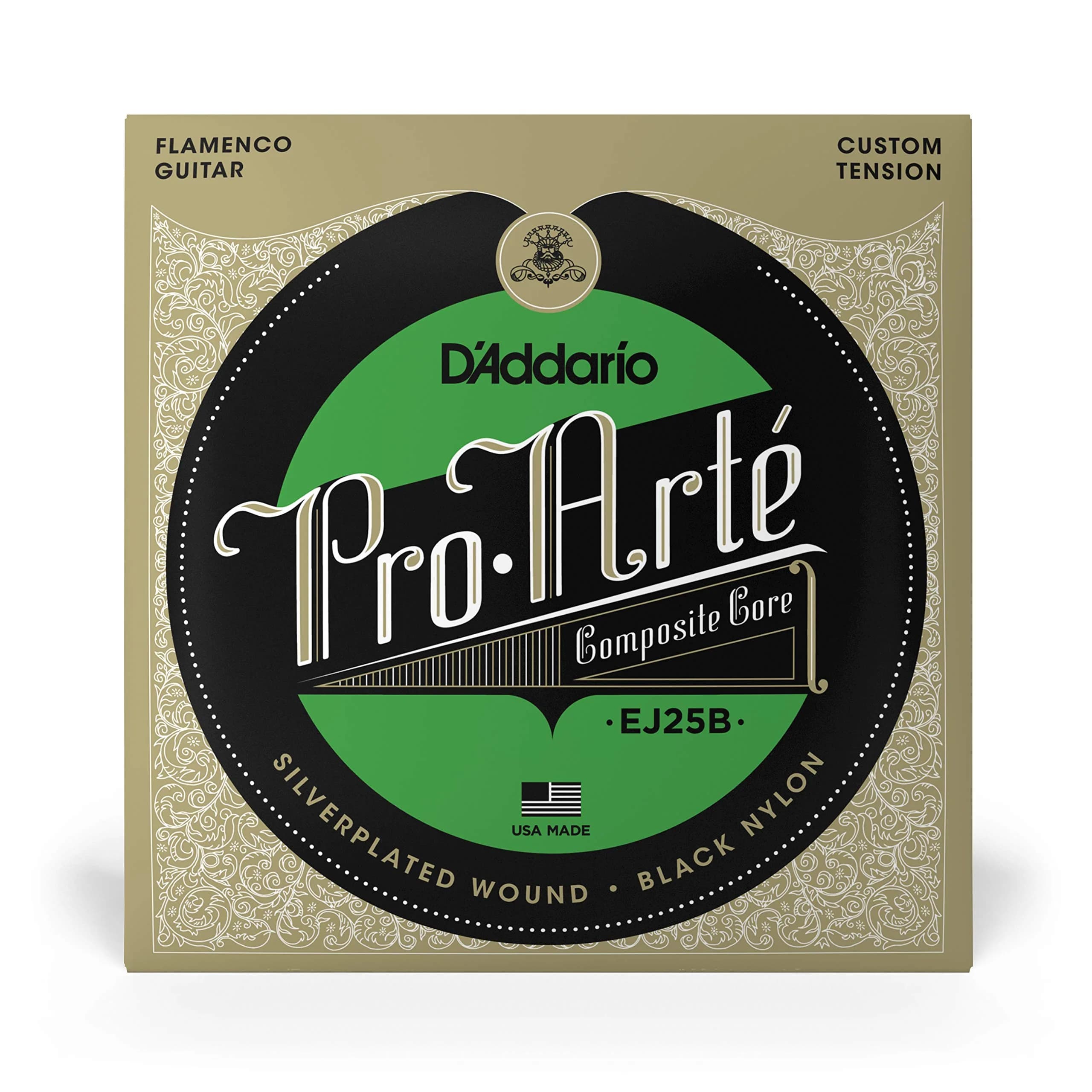 D'Addario Pro-Arte Composite Flamenco Black Nylon Strings Set | 0.72mm (0.0285") - view 2