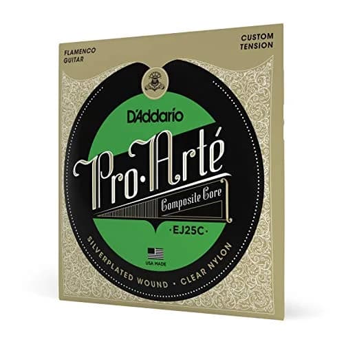 D'Addario Pro-Arte Composite Flamenco Clear Nylon Classical Guitar Strings | Flamenco Tension Set thumbnail 1