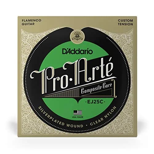 D'Addario Pro-Arte Composite Flamenco Clear Nylon Classical Guitar Strings | Flamenco Tension Set thumbnail 2