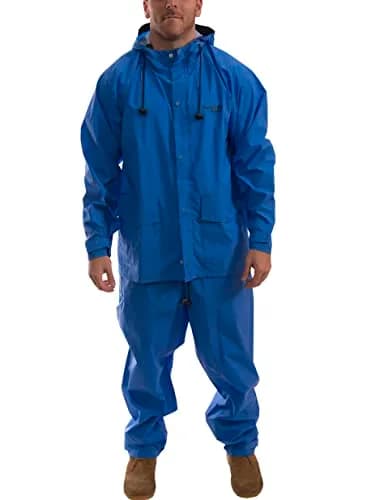 TINGLEY 2-Piece Rain Suit XL Blue | Waterproof Work Utility Rainwear thumbnail 1