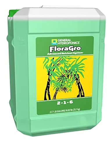 General Hydroponics FloraGro Liquid Nutrient 22.7 L (6 Gallon) | Stimulates Vegetative Growth thumbnail 1