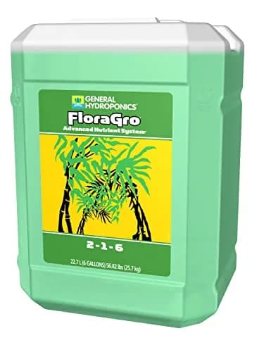 General Hydroponics FloraGro Liquid Nutrient 22.7 L (6 Gallon) | Stimulates Vegetative Growth thumbnail 2