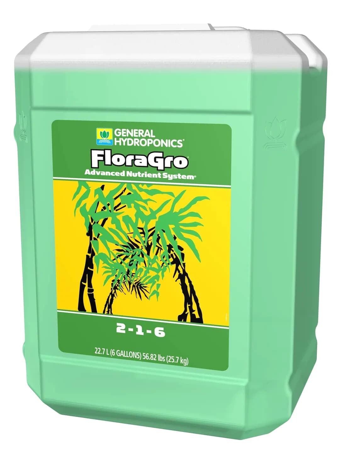 General Hydroponics FloraGro Liquid Nutrient 22.7 L (6 Gallon) | Stimulates Vegetative Growth - view 2
