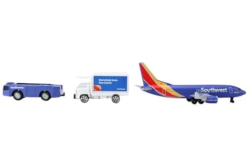 Daron Southwest Airlines Airport Playset Die-Cast Toy Ages 3+ | Authentic Airport Adventure with Die-Cast Plane thumbnail 6