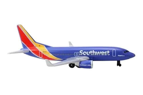 Daron Southwest Airlines Airport Playset Die-Cast Toy Ages 3+ | Authentic Airport Adventure with Die-Cast Plane thumbnail 2
