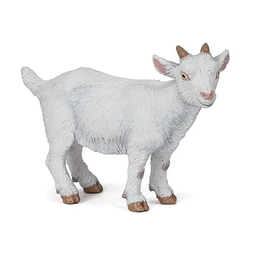 Papo Realistic Kid Goat Figure - Ages 3+ | Farm Life Collection - Educational Play Young Animals thumbnail 1