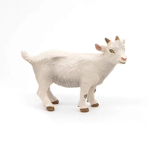 Papo Realistic Kid Goat Figure - Ages 3+ | Farm Life Collection - Educational Play Young Animals thumbnail 2