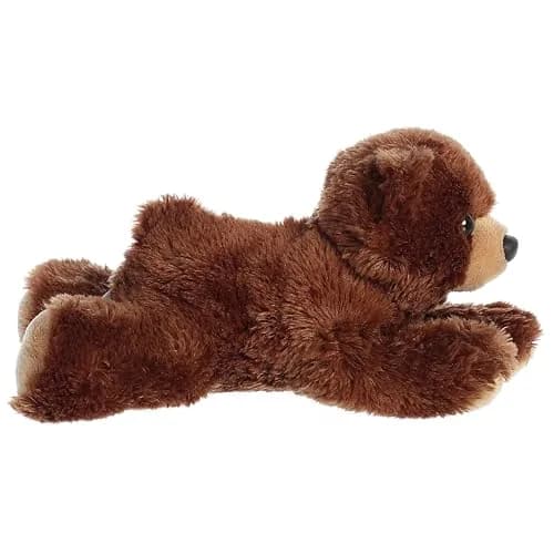 Aurora Mini Flopsie Barnsworth Bear Plush 20 cm (8 inches) | ASTM-Tested Toy Figure thumbnail 3