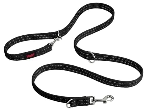 Halti Training Dog Leash | Small, Black | 2m Length | 7 Versatile Uses thumbnail 1