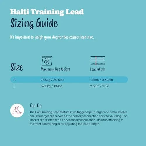 Halti Training Dog Leash | Small, Black | 2m Length | 7 Versatile Uses thumbnail 5