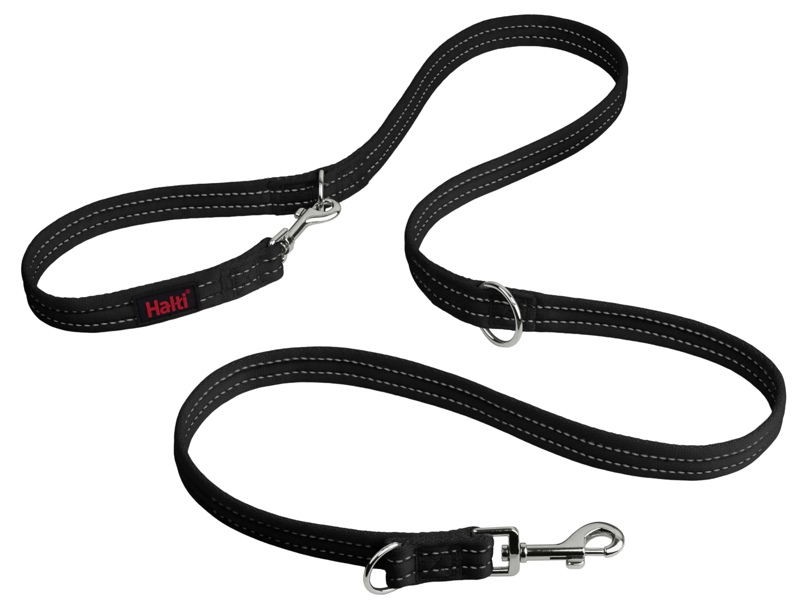 Halti Training Dog Leash | Small, Black | 2m Length | 7 Versatile Uses