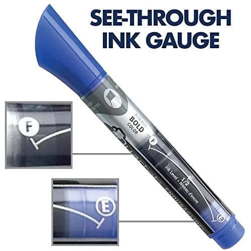 Quartet EnduraGlide Dry Erase Markers, Chisel Tip, Assorted Classic Colors, 12 Pack thumbnail 6