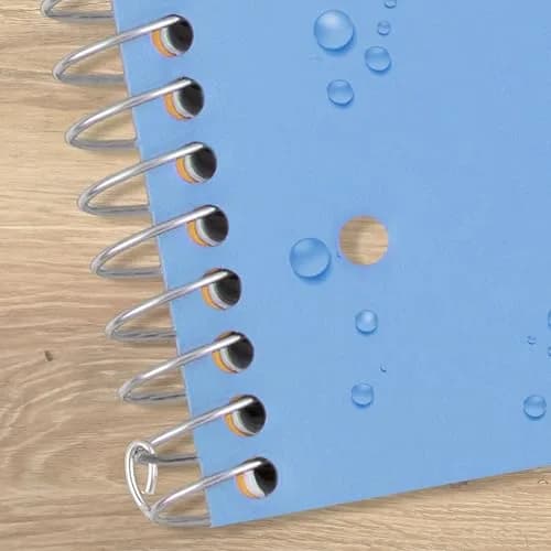 Five Star Spiral Notebook 100 Sheets Blue | College Ruled Paper, 8.5" x 11", Study App Integration thumbnail 7