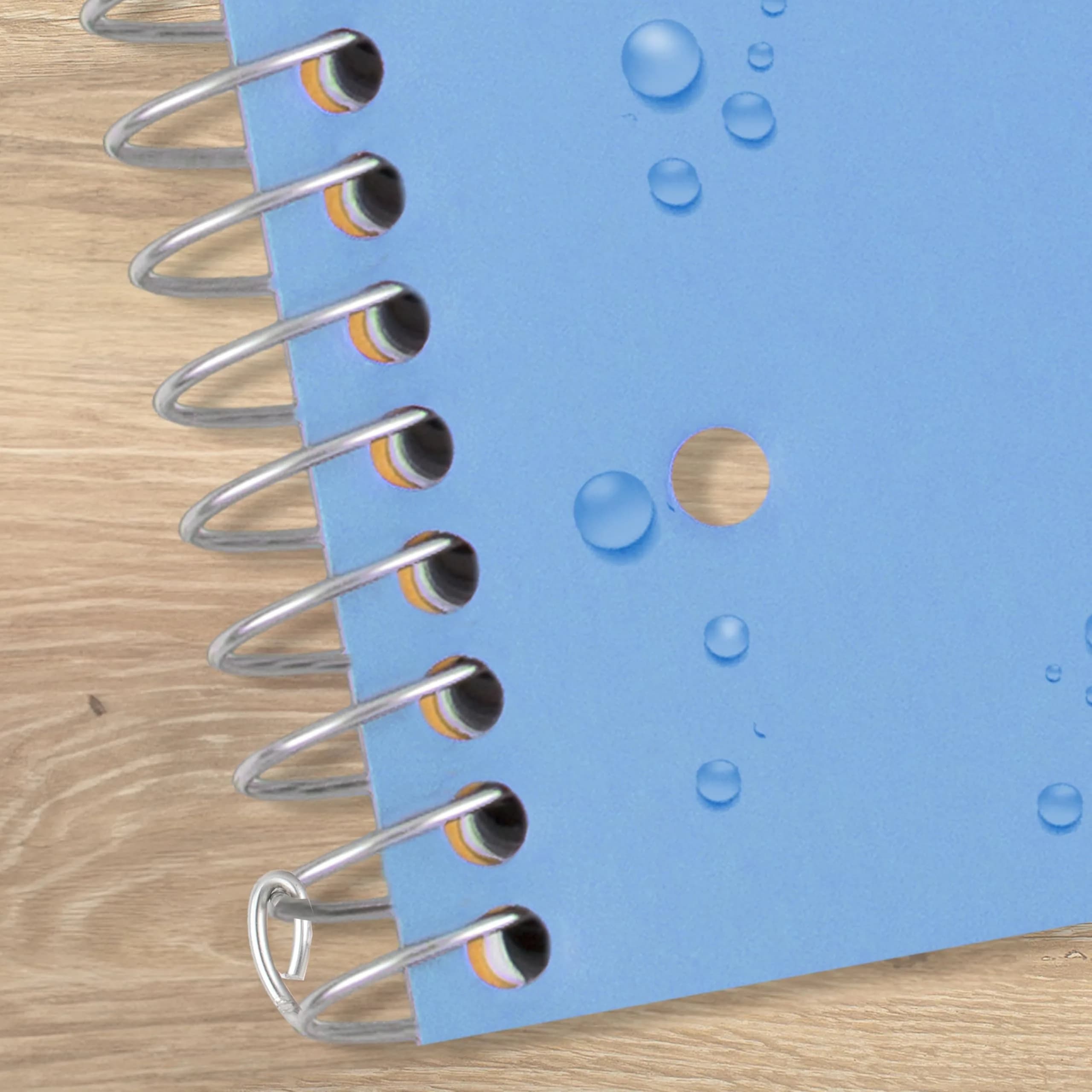 Five Star Spiral Notebook 1 Subject College Ruled 100 Sheets Blue | Study App Integration - view 7