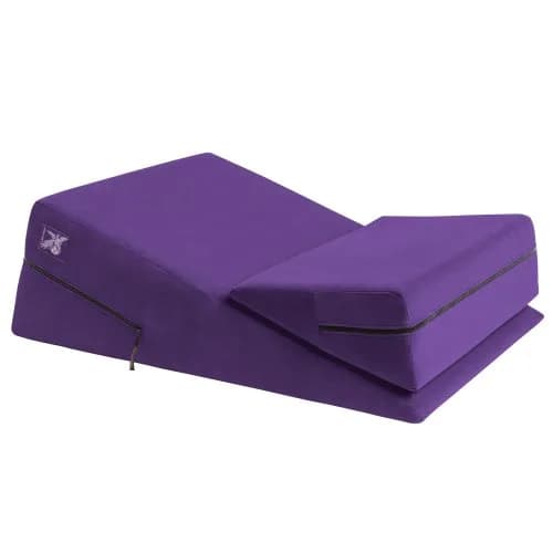 Liberator Wedge & Ramp Sex Positioning Pillow Combo, Plus-Size, 30in x 12in x 34in | Enhance Intimacy thumbnail 1