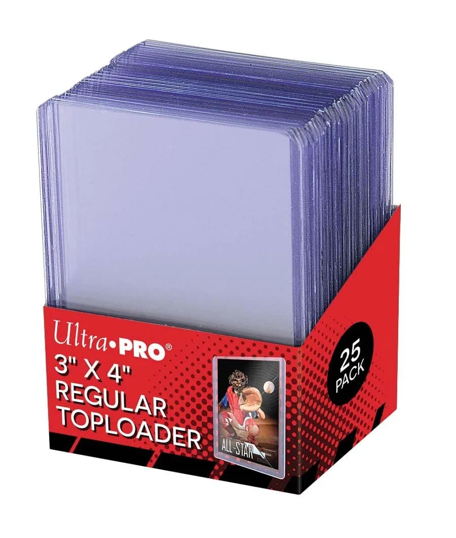 Ultra Pro 25-Count 3" x 4" Top Loaders | Industry Standard Card Protection - main product image