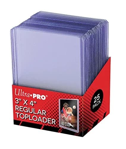 Ultra Pro 25-Count 3" x 4" Top Loaders | Industry Standard Card Protection thumbnail 1
