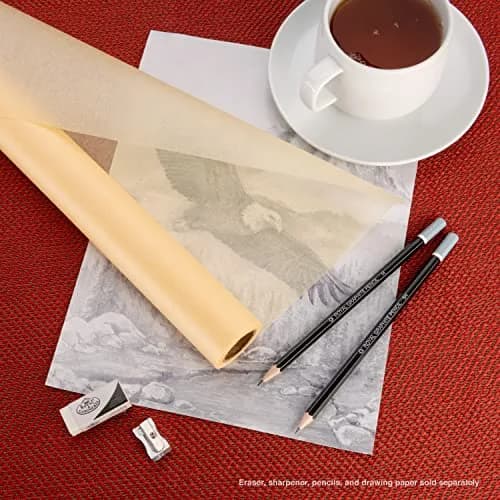 Bee Paper Canary Sketch and Trace Roll 24-Inch x 720-Inch (60 Yards) | High Transparency Drawing Paper thumbnail 3