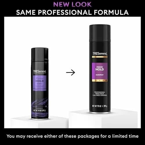 TRESemmé Freeze Hold Hairspray 11 oz (312 g) | Strong 24-Hour Frizz Control & Lock-In Style thumbnail 3