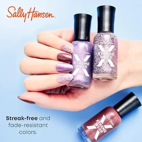 Sally Hansen Xtreme Wear Nail Polish Rockstar Pink 12ml (0.4 Fl Oz) | Chip-Resistant, Fade-Resistant, Waterproof thumbnail 3