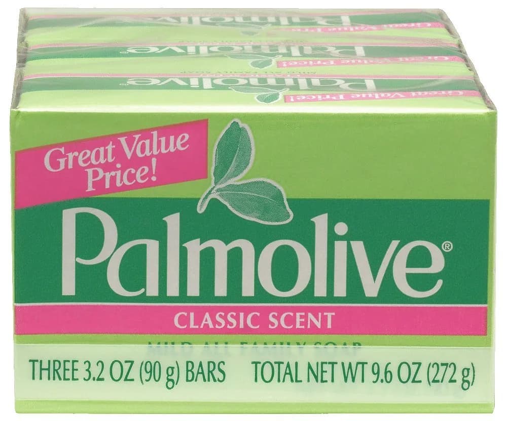 Palmolive Classic Scent Bath Bar Soap 9.6 oz (272 g) | Mild Cleansing for All Skin Types - main product image