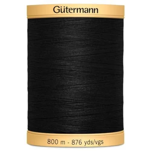 Gütermann Natural Cotton Thread Solids, Sunset Orange, 800m (2625 yd) | 100% Mercerized Cotton for Hand & Machine Sewing thumbnail 5