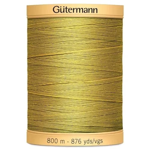 Gütermann Natural Cotton Thread Solids, Sunset Orange, 800m (2625 yd) | 100% Mercerized Cotton for Hand & Machine Sewing thumbnail 1