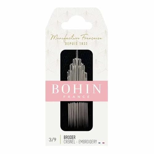 Bohin Crewel Embroidery Needles Size 3/9 | Sharp Metal Needles for Linen Projects thumbnail 2