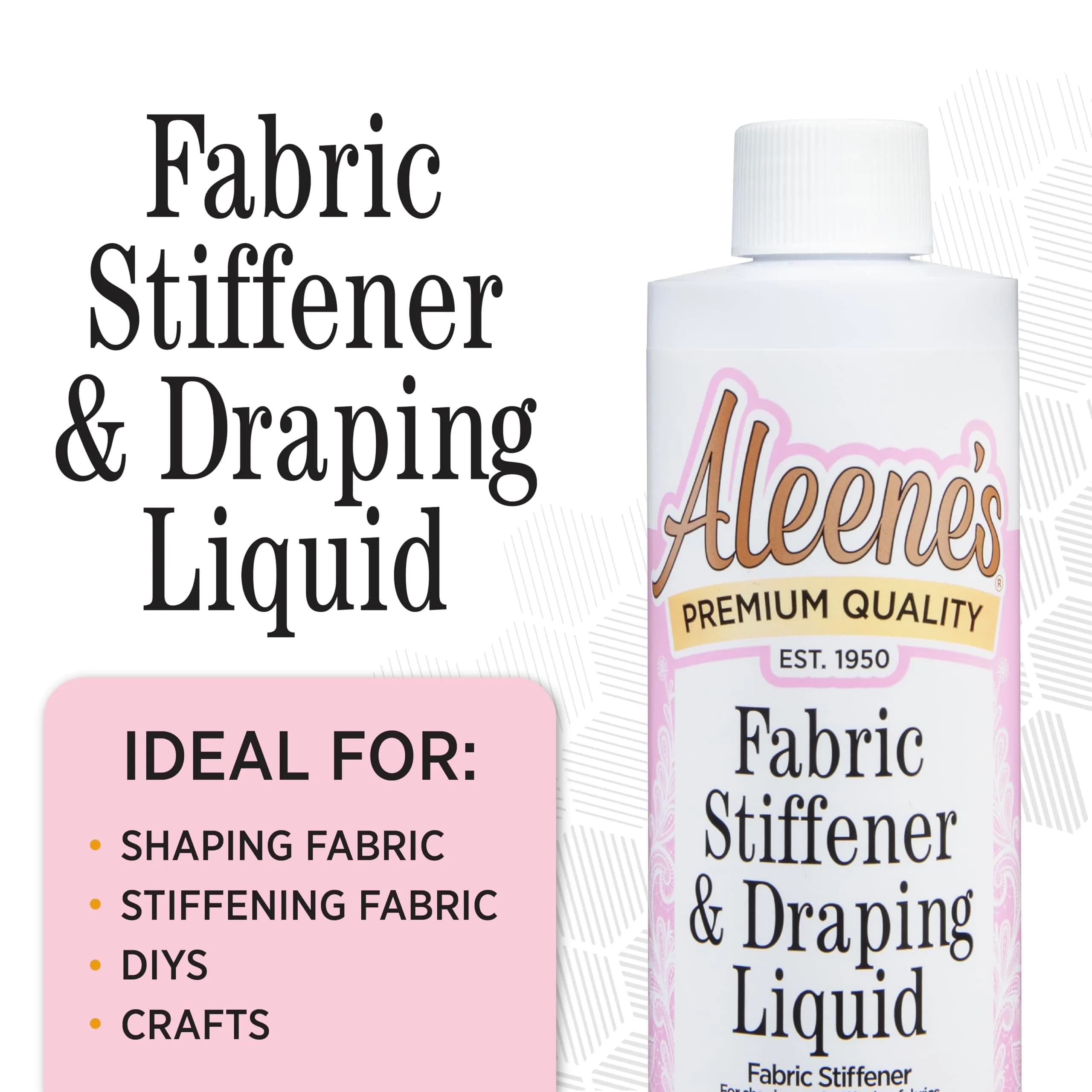 Aleene's Fabric Stiffener and Draping Liquid 237ml (8 fl Oz) | Shapes & Drapes Fabrics for Crafts - view 5