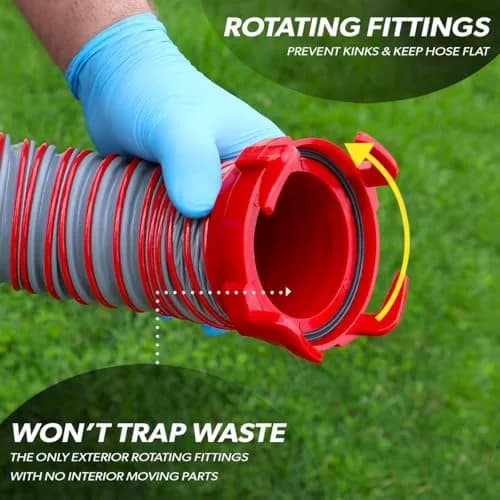 Valterra D04-0410 Viper Extension Hose - 10' | UV-Protected, Flexible, Collapsible thumbnail 4