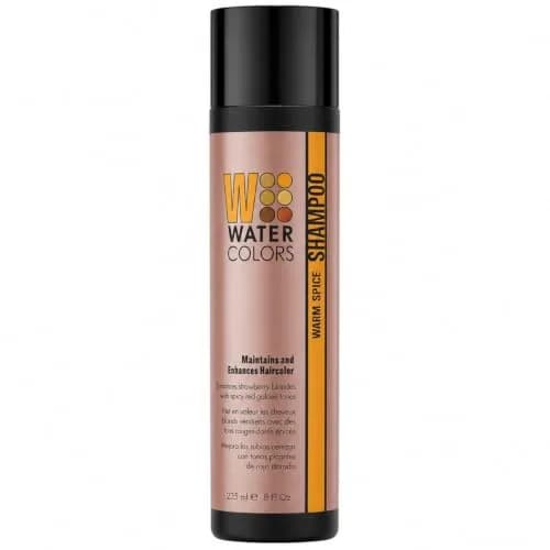 Watercolors Color Depositing Hair Dye Shampoo, Warm Spice, 8 Fl Oz | Vibrant Color & Shine thumbnail 1